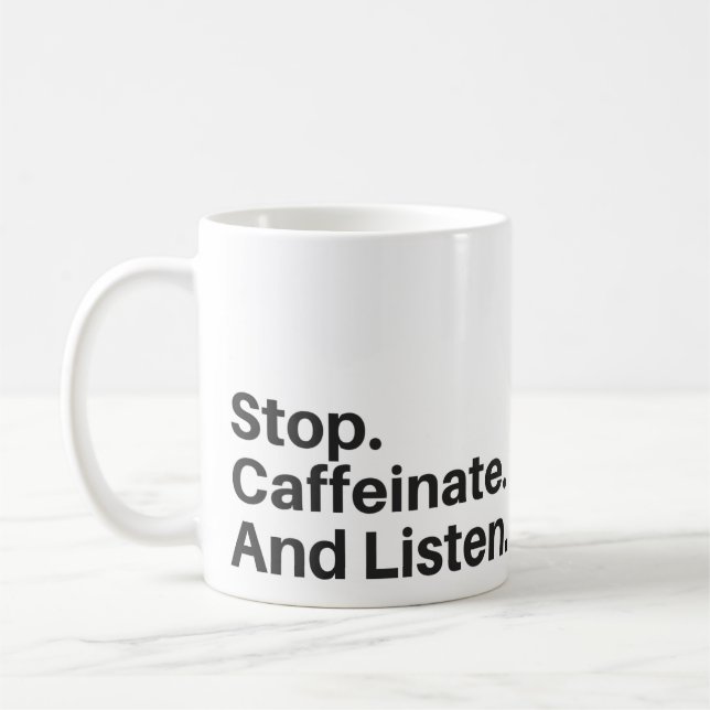 Ice Ice Baby Coffee Mug (Left)