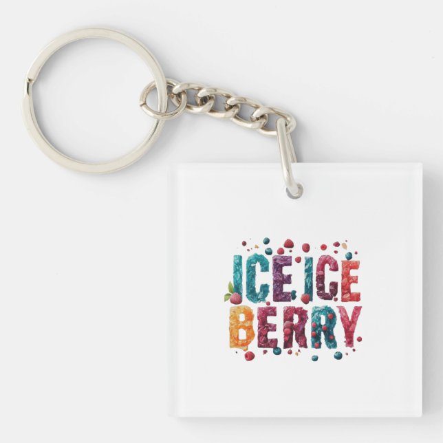 Ice, Ice Berry Key Ring (Front)