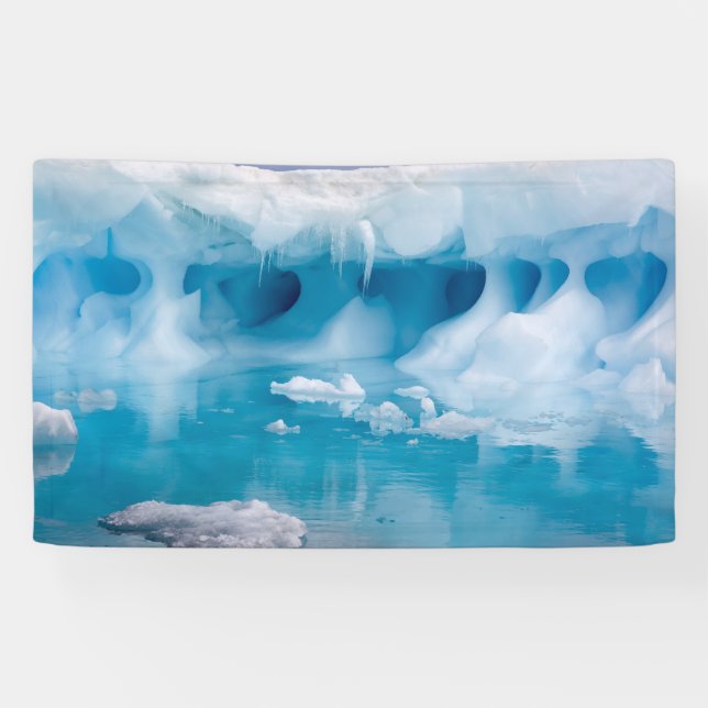Ice in Antarctica Banner (Horizontal)