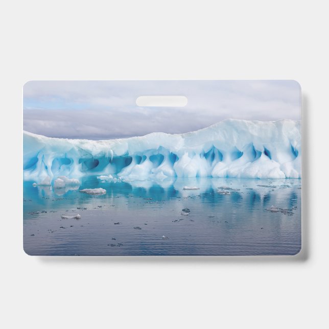 Ice in Antarctica ID Badge (Front)