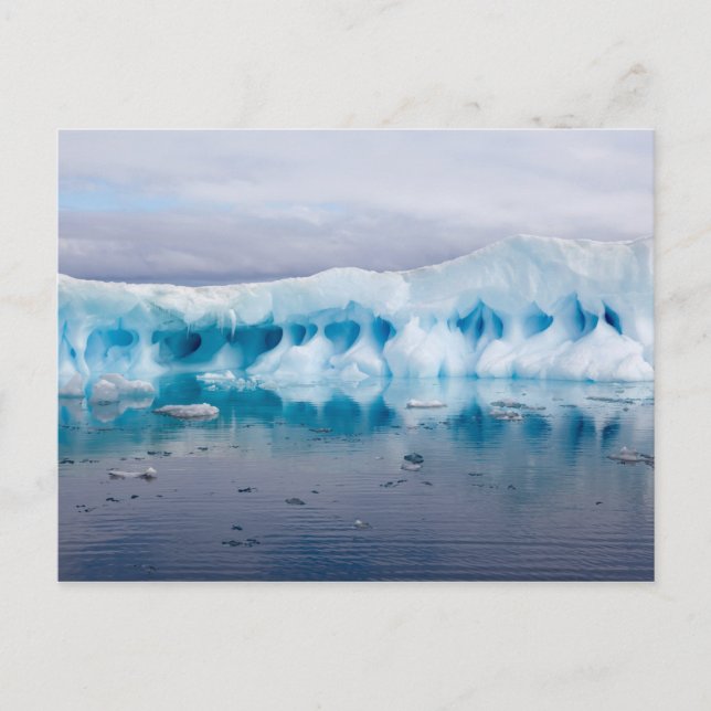 Ice in Antarctica Postcard (Front)