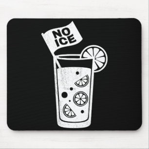 Ice in water _ funny ice cubes liberal message mouse mat