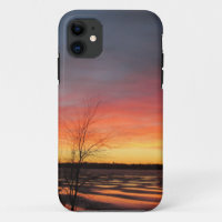 Ice Lake Sunset iPhone 5 Case