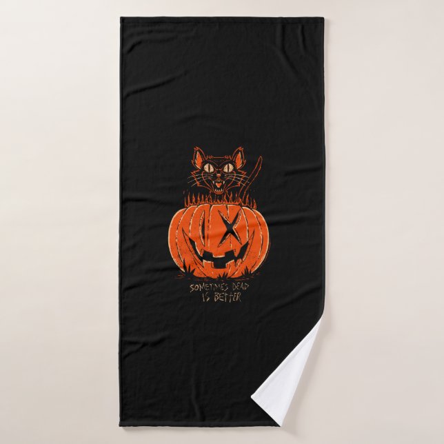 Ice Nine Kills – Halloween Cat  Bath Towel (Bath Towel)