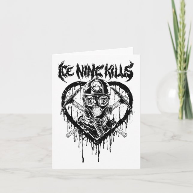 Ice Nine Kills – Valentine Mask  Card (Front)