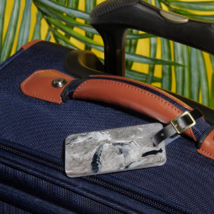 Ice On The Great Lakes, United States. Luggage Tag