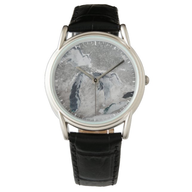 Ice On The Great Lakes, United States. Watch (Front)