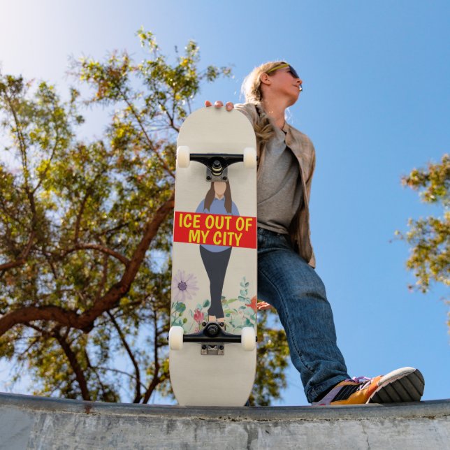 Ice Out of My City Skateboard (Outdoor 1)