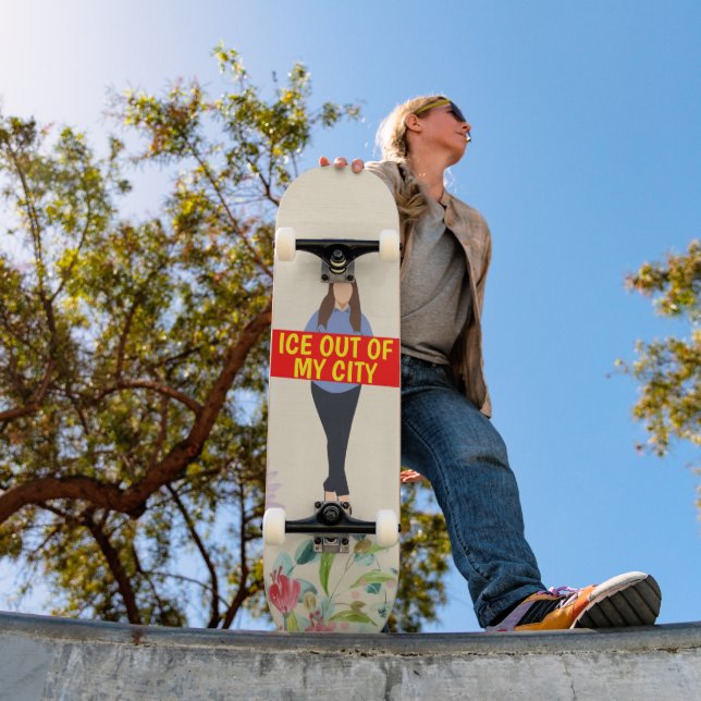 Ice Out of My City Skateboard (Outdoor 1)
