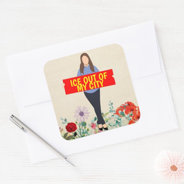 Ice Out of My City Sticker (Envelope)