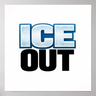 ICE OUT poster