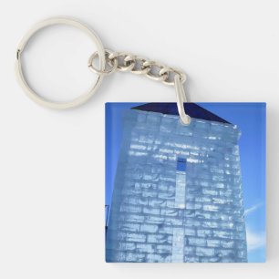 Ice Palace at Carnaval de Quebec, Canada Key Ring