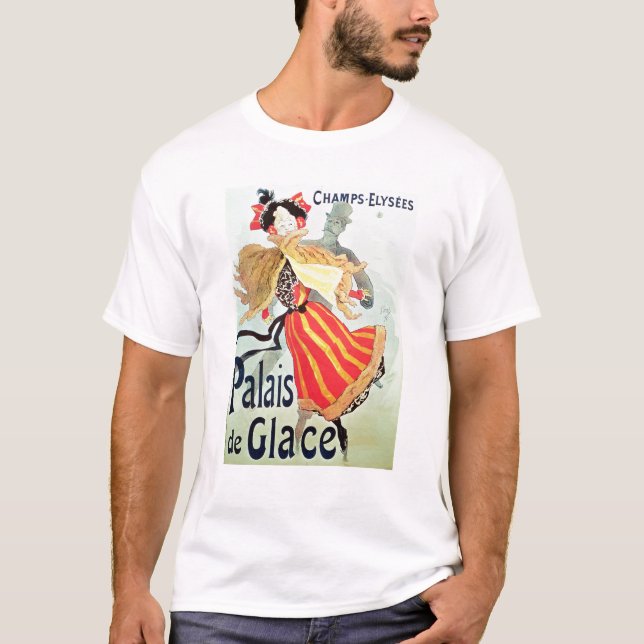 Ice Palace', Champs Elysees, Paris, 1893 T-Shirt (Front)