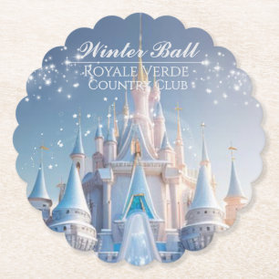 Ice Palace/Winter Ball/Paper Coaster
