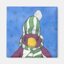 Ice Penguin Magnet