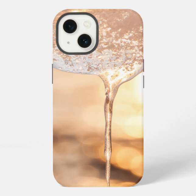 ice photo iPhone case (Back)