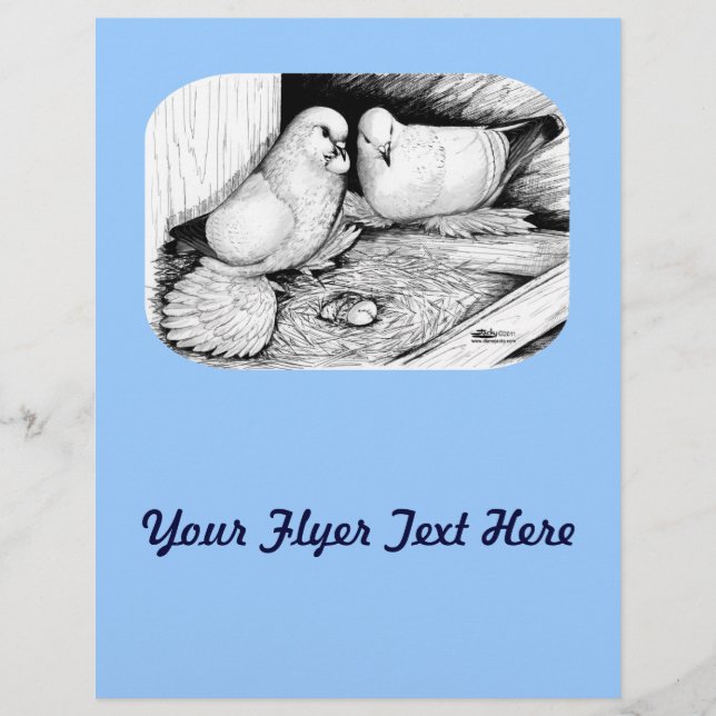 Ice Pigeons Flyer (Front)