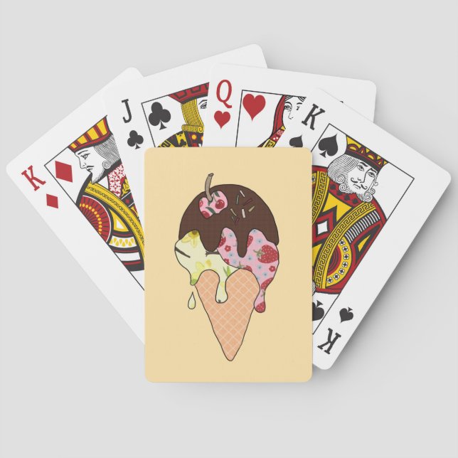 ice playing cards (Back)