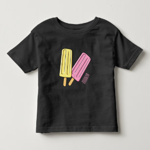 Ice pop cartoon illustration toddler T-Shirt