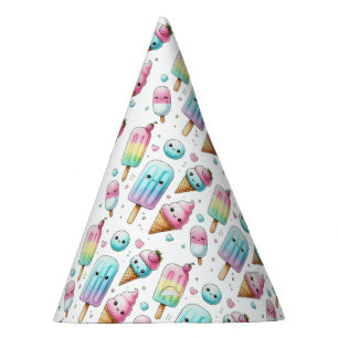 Ice Pop Party Summer Decor Popsicle Birthday Party Hat