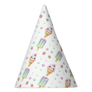 Ice Pop Party Summer Decor Popsicle Birthday Party Hat