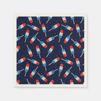 Ice Pops At Night Napkin