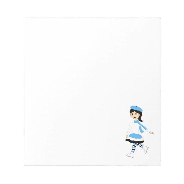 Ice Princess Notepad (Front)