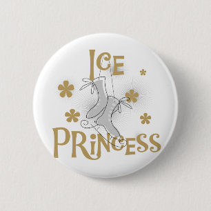 Ice Princess Tshirts and Gifts 6 Cm Round Badge