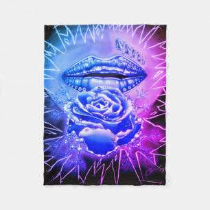 “Ice Queen” Fleece Blanket