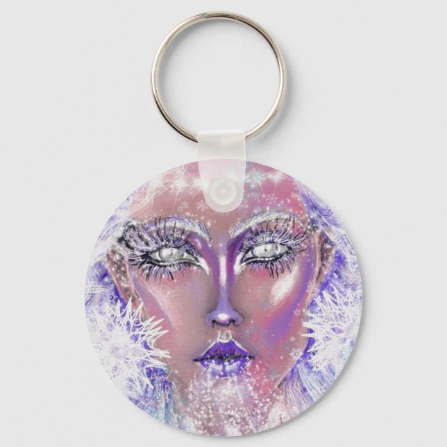 Ice Queen Key Ring (Front)