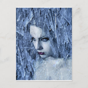 ice queen postcard