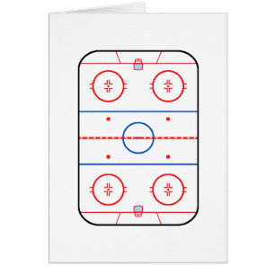 Ice Rink Diagram Hockey Game Design