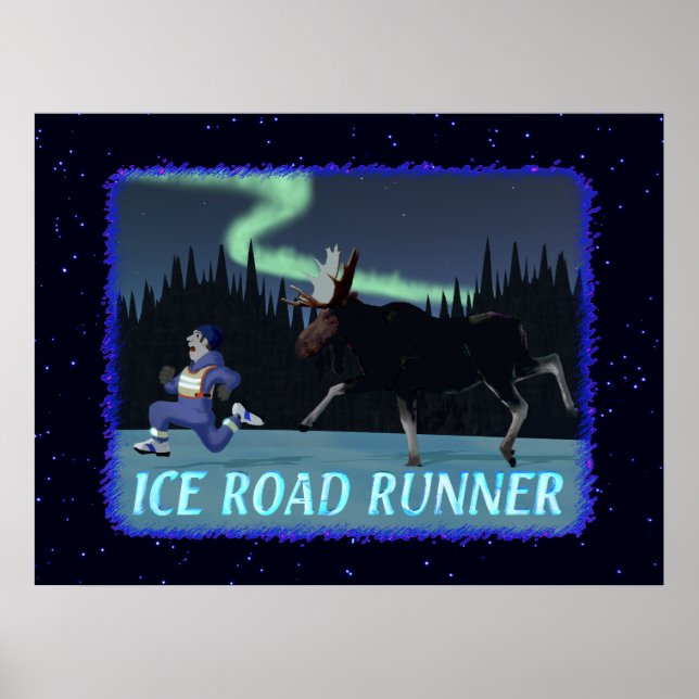 Ice Road Runner Poster (Front)