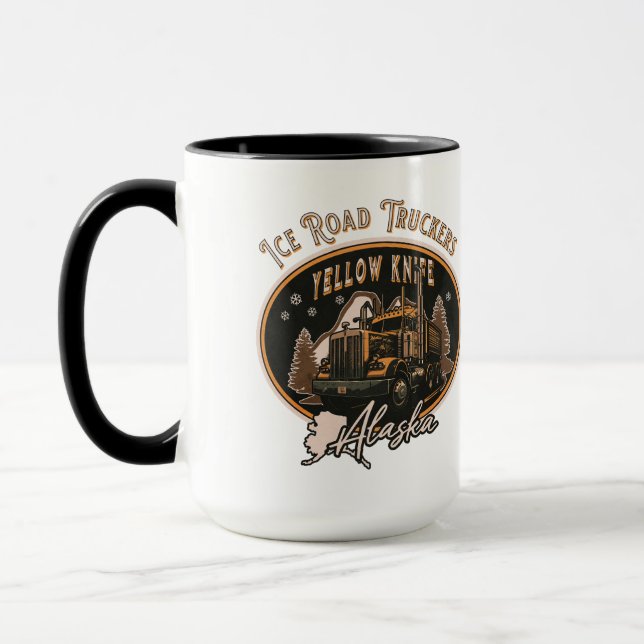 ICE ROAD TRUCKER - ALASKA MUG (Left)