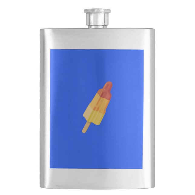 Ice Rocket Hip Flask (Front)