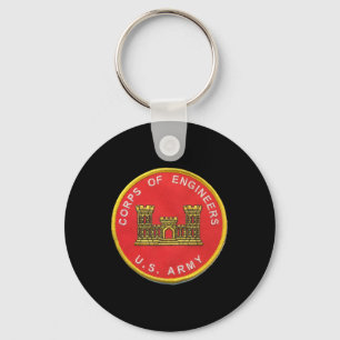 Ice Rocket Hockey Army Corp Of Engineers Key Ring