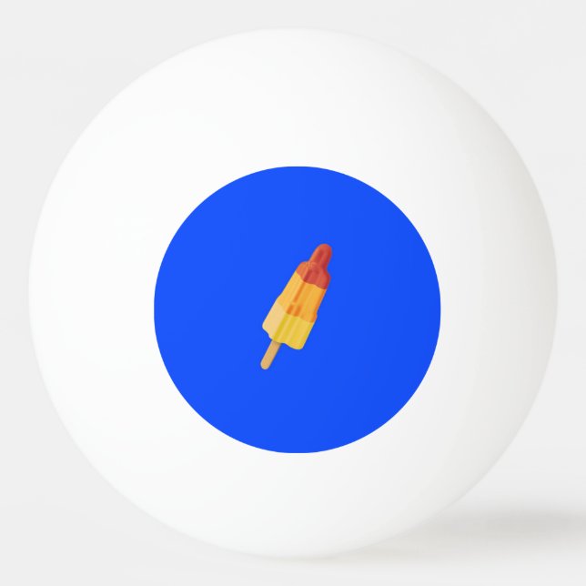 Ice Rocket Ping Pong Ball (Back)