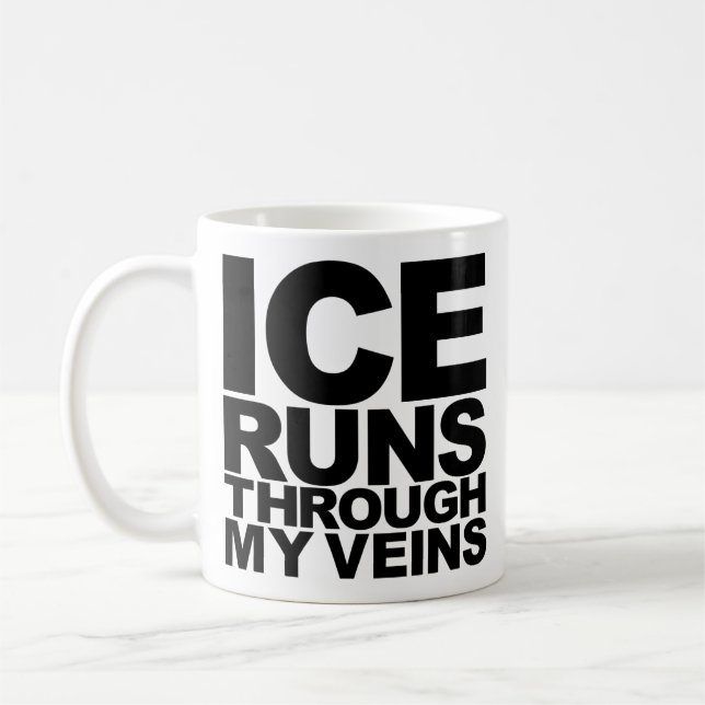 Ice Runs Mug (Left)