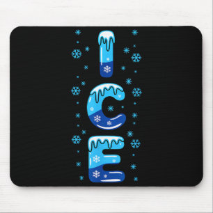 Ice Shirt Adult Kids Men Women Fire And Ice Costum Mouse Mat