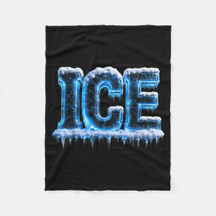 Ice Shirt Kids Men Women Fire And Ice Costume Fleece Blanket