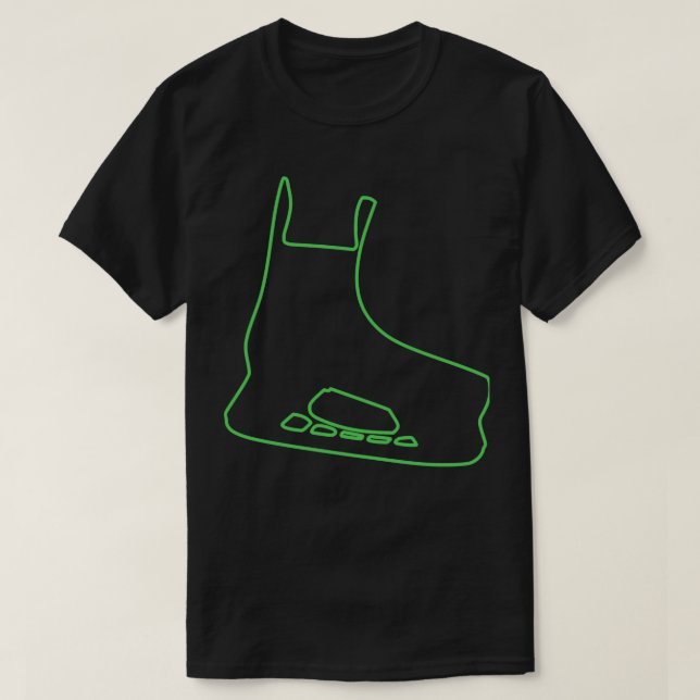 Ice skate ice skates ice skating ice skating figur T-Shirt (Design Front)