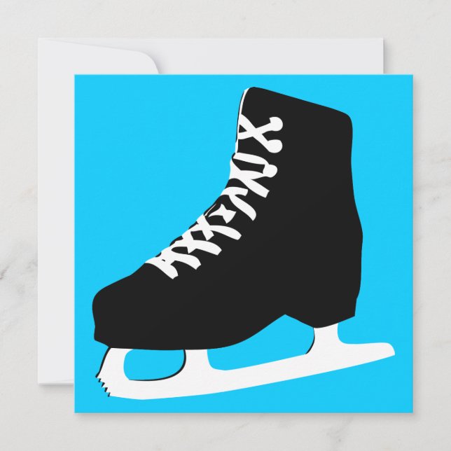 ice skate invitation (Front)