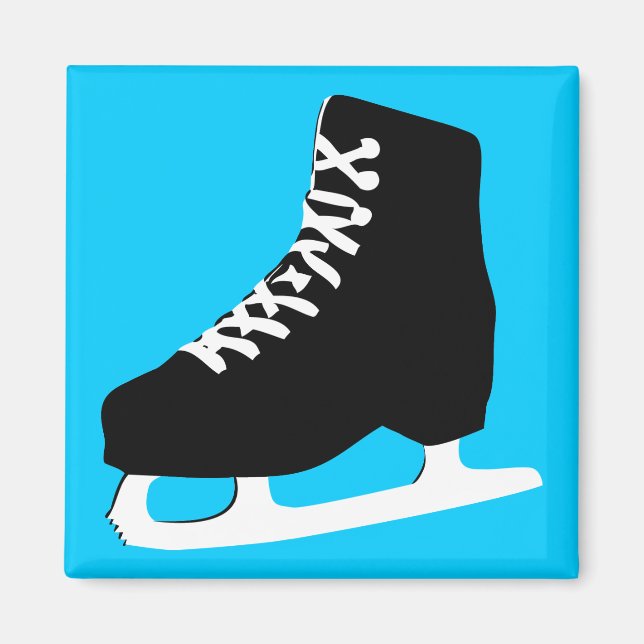 ice skate magnet (Front)