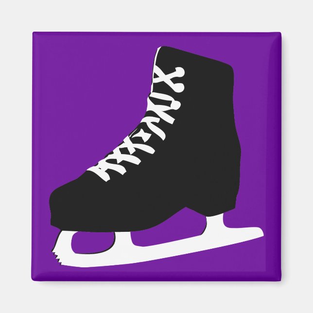 ice skate magnet (Front)