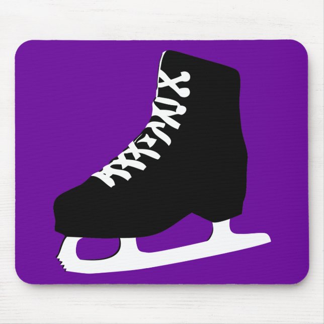 ice skate mouse mat (Front)