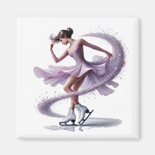 Ice Skater Magnet