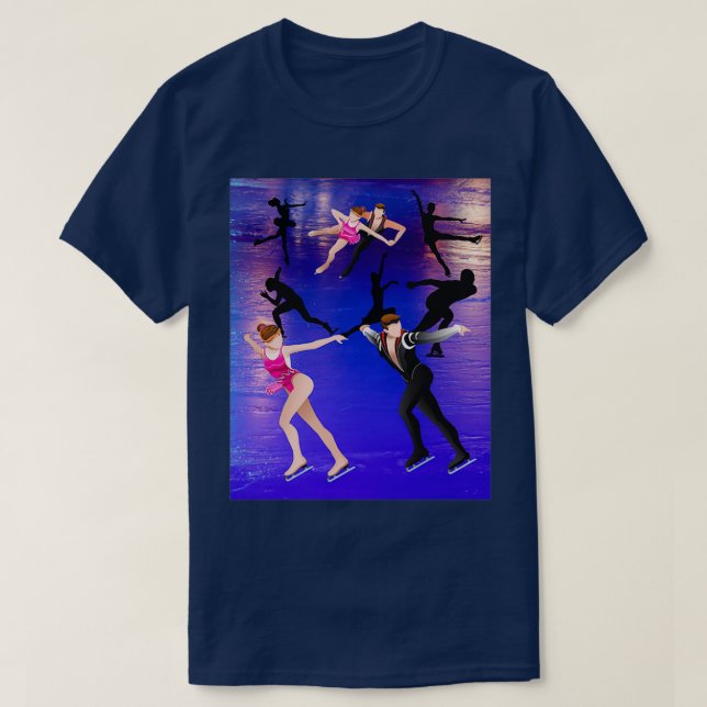 Ice Skaters At There Best T-Shirt (Design Front)