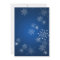 Ice Skates and Snowflakes Blue Birthday