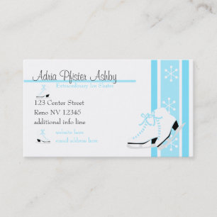 Ice SKates Business Card