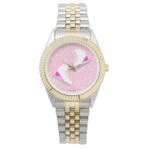 Ice Skates Pink Pretty Figure Skater's Pretty Watch